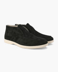 Hohe Wildleder Slipper
