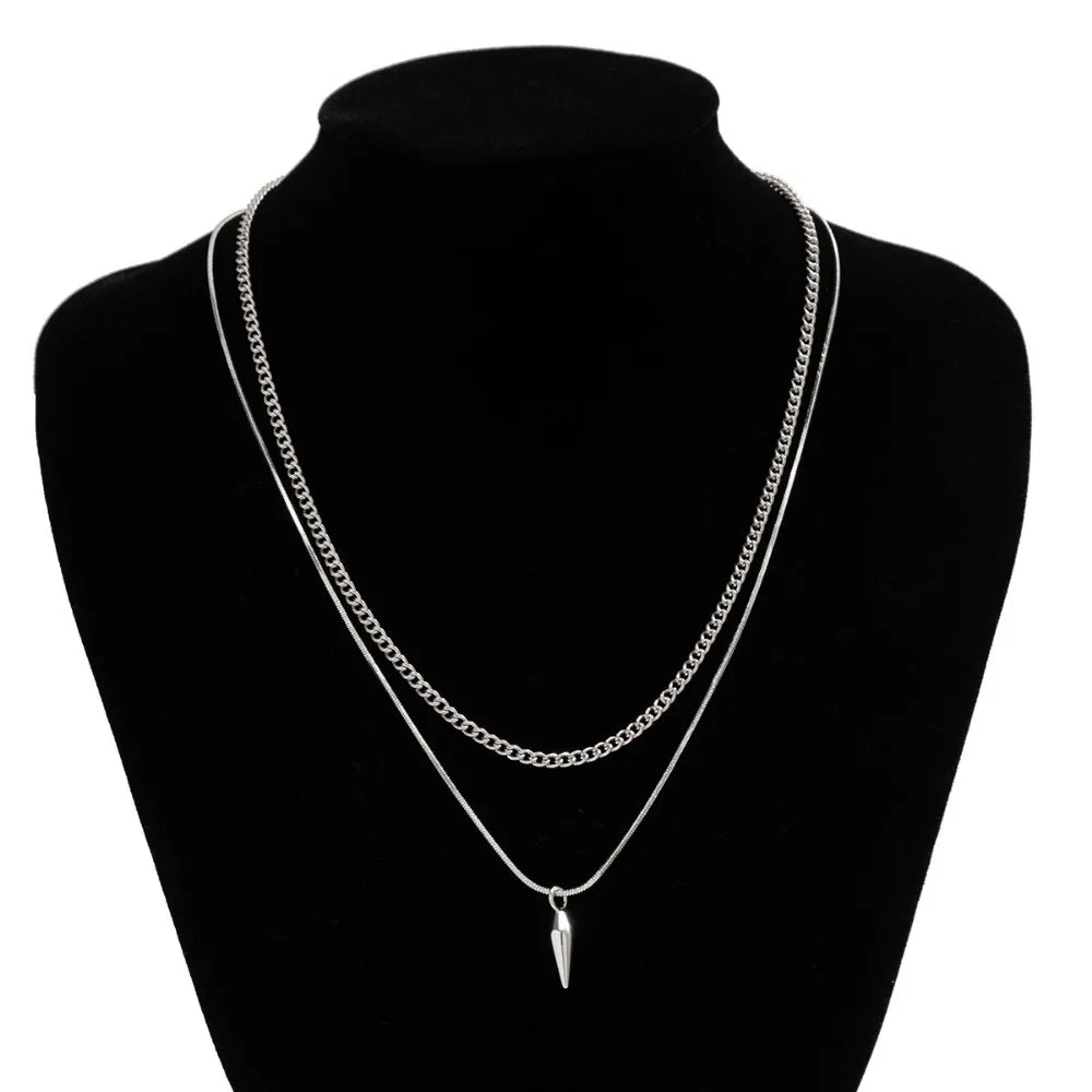Axel Rivet Pendant Necklace