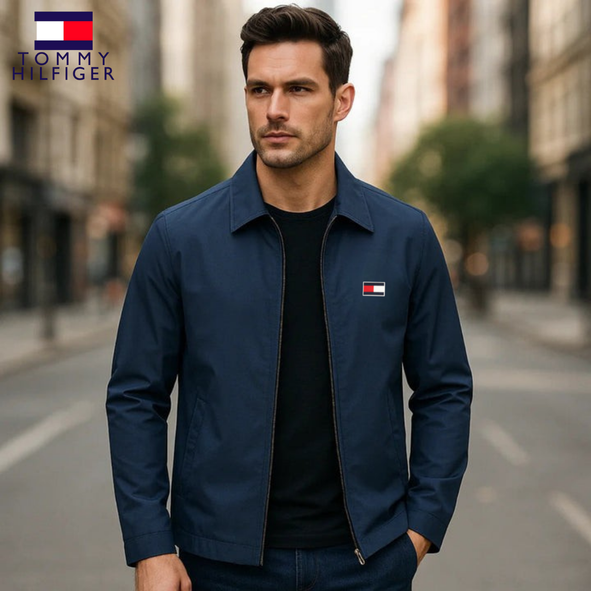 Elegant Jacket with Zip - CLEARANCE SALE