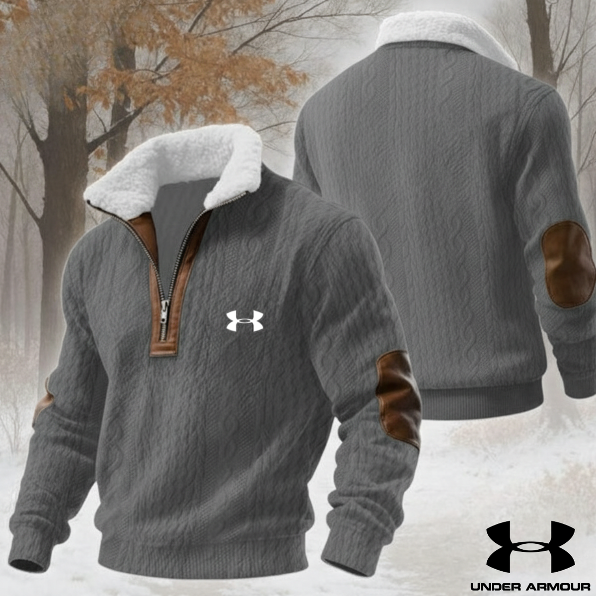 2026 Cozy Ribbed Zip-Up Sweater || Clearance Sale