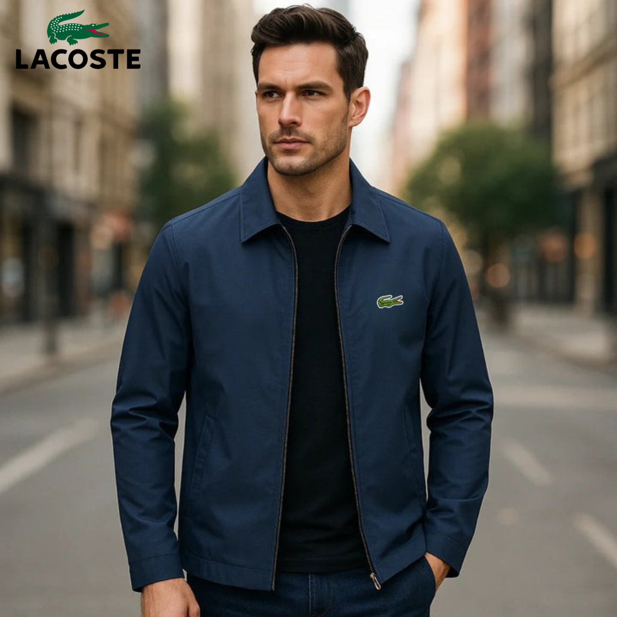 Elegant Jacket with Zip - CLEARANCE SALE