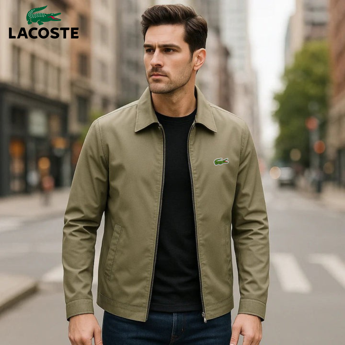 Elegant Jacket with Zip - CLEARANCE SALE