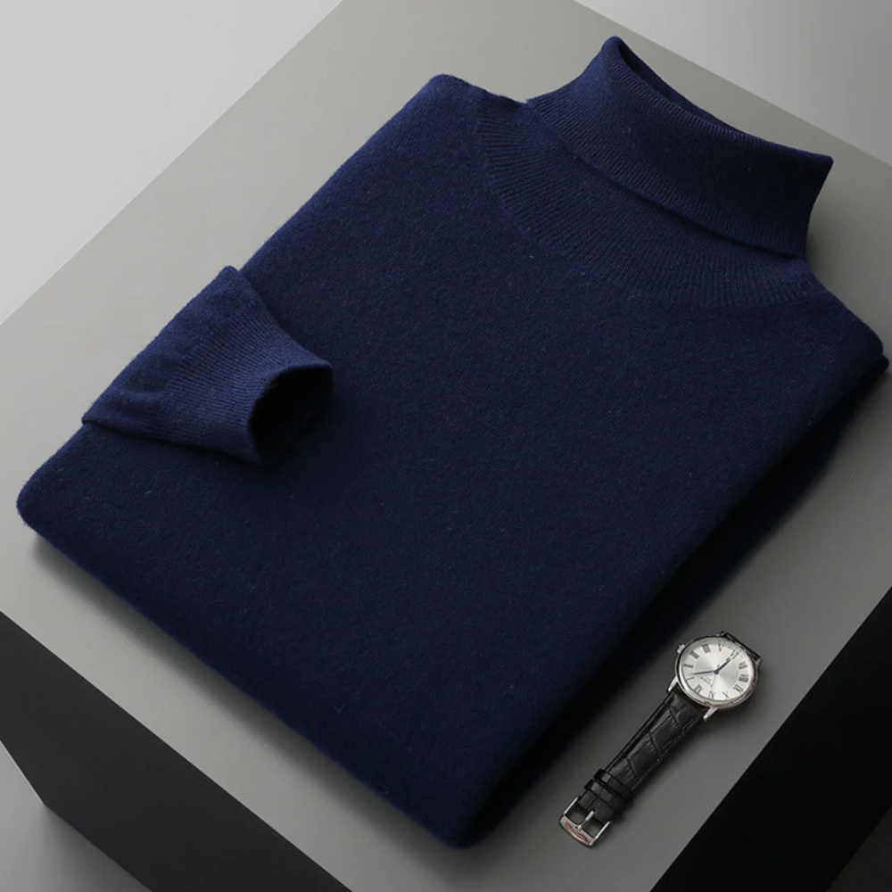 Cagliari High Neck Merino Wool