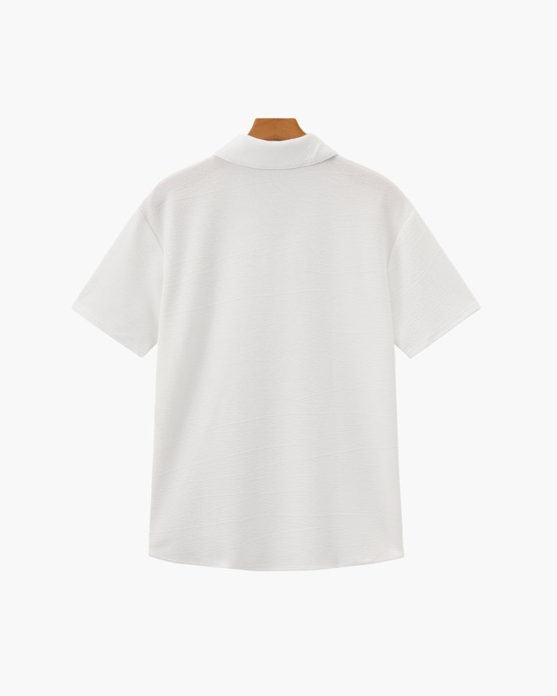 Cotton Polo & Pant Set
