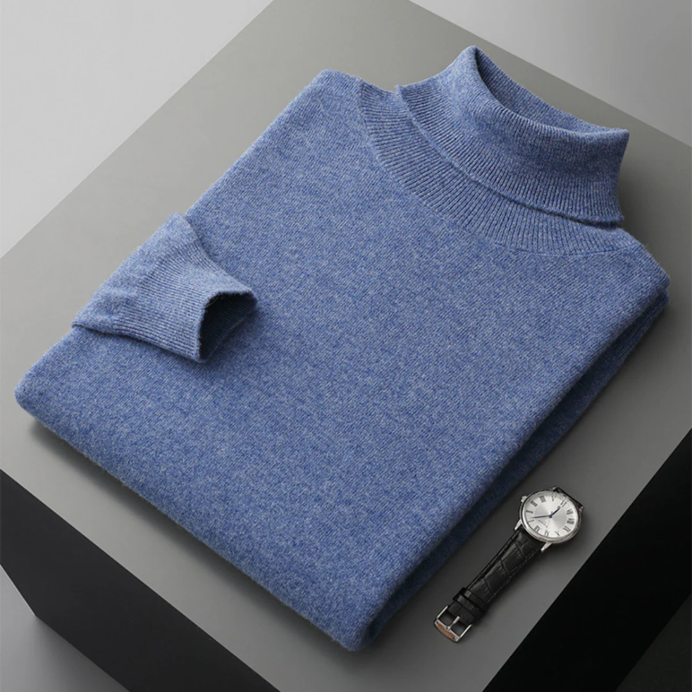 Cagliari High Neck Merino Wool