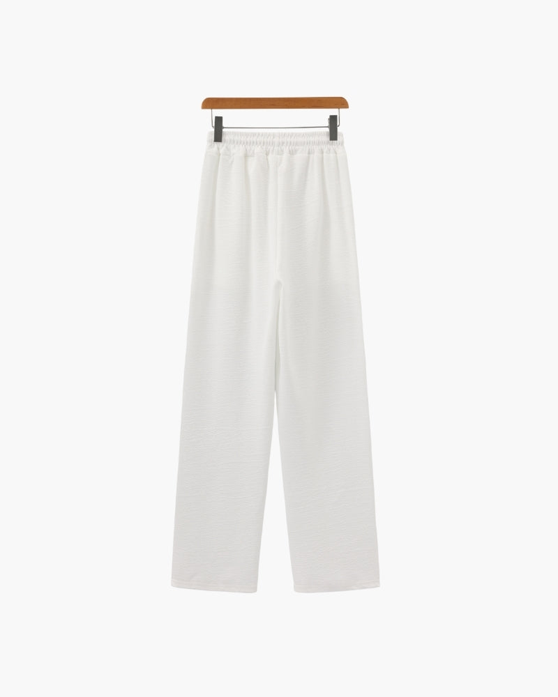 Cotton Polo & Pant Set