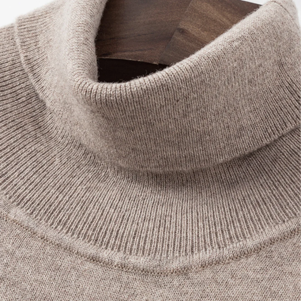 Cagliari High Neck Merino Wool