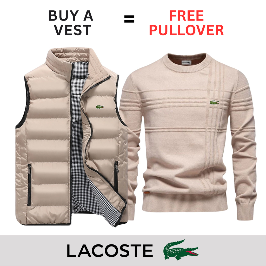 CASUAL VEST + FREE SWEATER || LIMITED OFFER