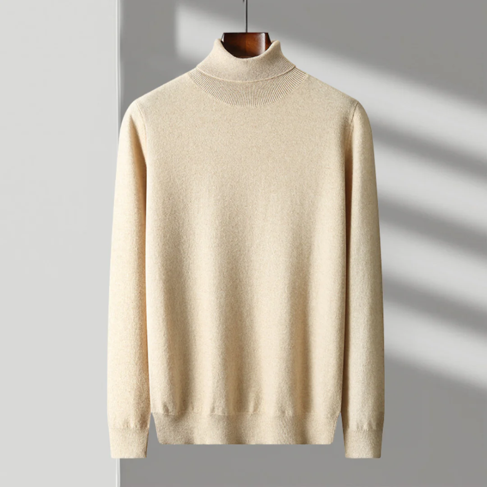 Cagliari High Neck Merino Wool