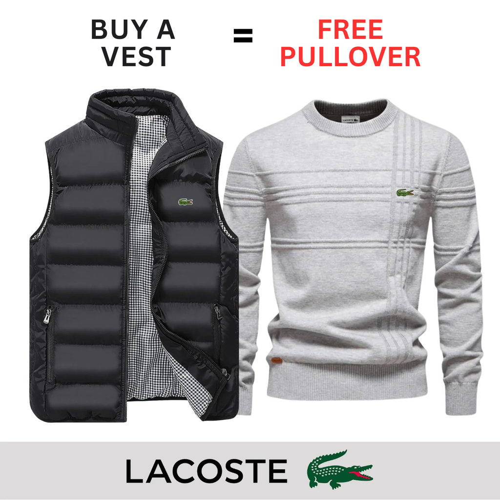 CASUAL VEST + FREE SWEATER || LIMITED OFFER