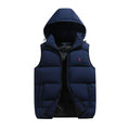 Padded vest with hood || Clearance Sale