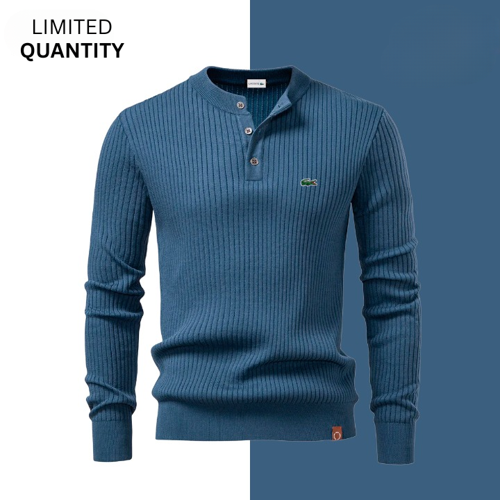Aristocratic Ribbed Sweater - CLEARANCE PRICE