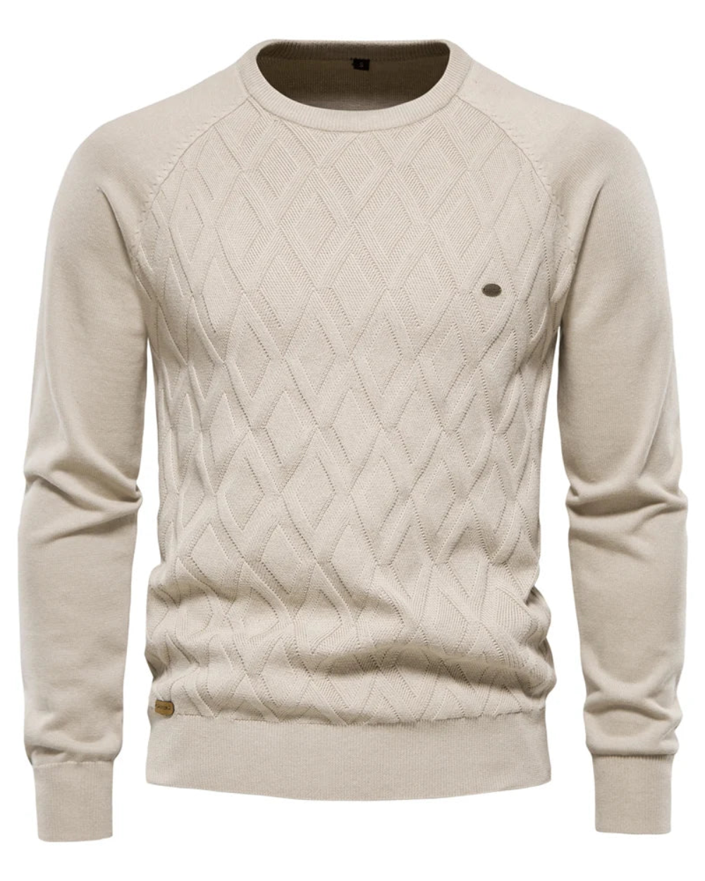 Men's Checkered Design Sweater V2