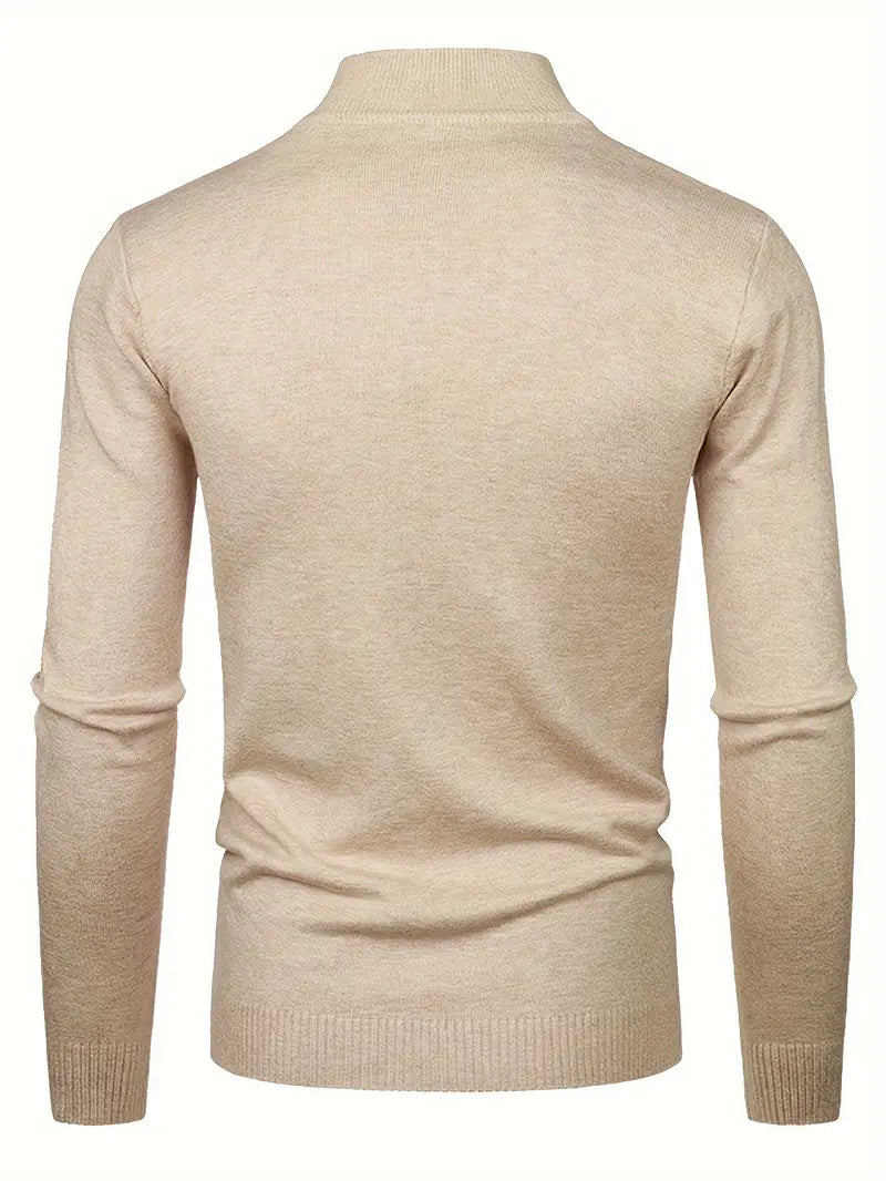 Elegant High Neck Sweater