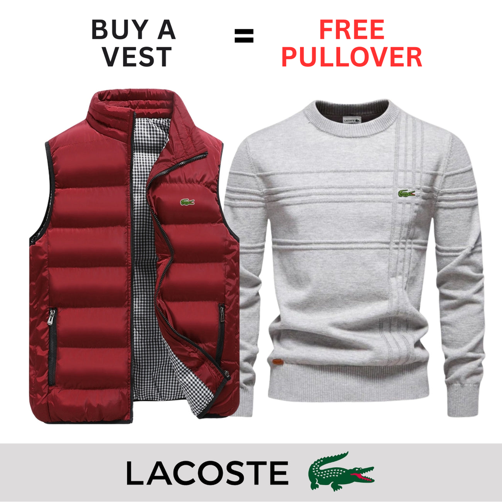 CASUAL VEST + FREE SWEATER || LIMITED OFFER