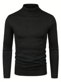 Elegant High Neck Sweater