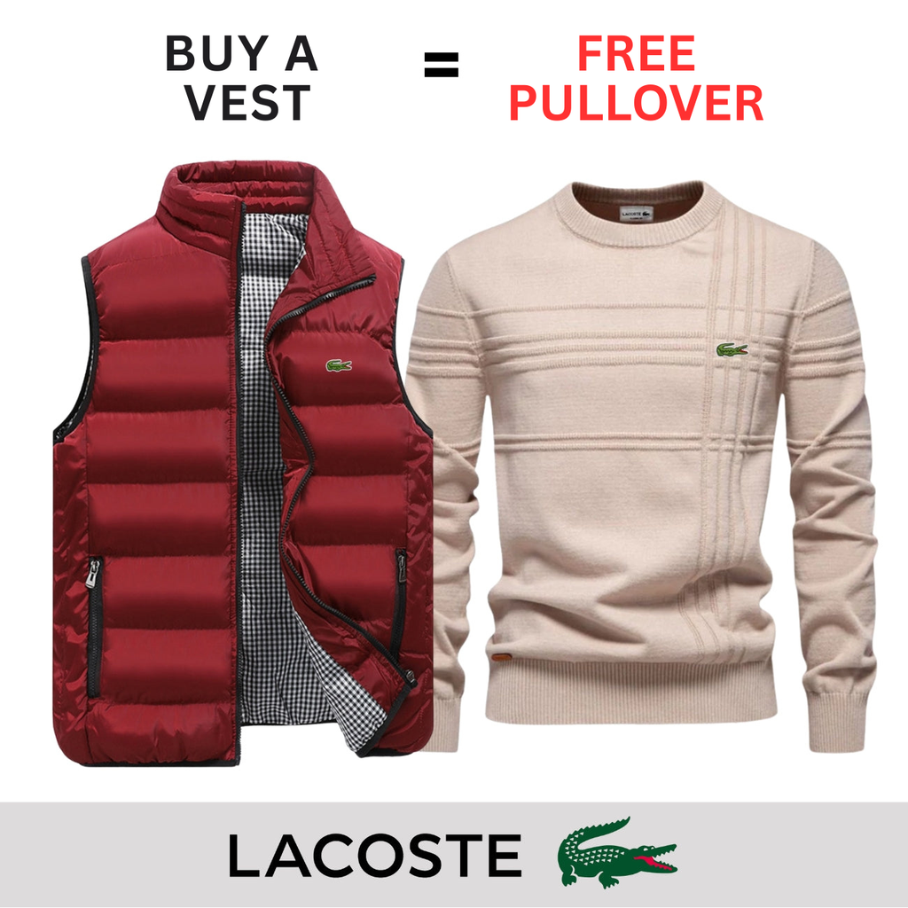 CASUAL VEST + FREE SWEATER || LIMITED OFFER