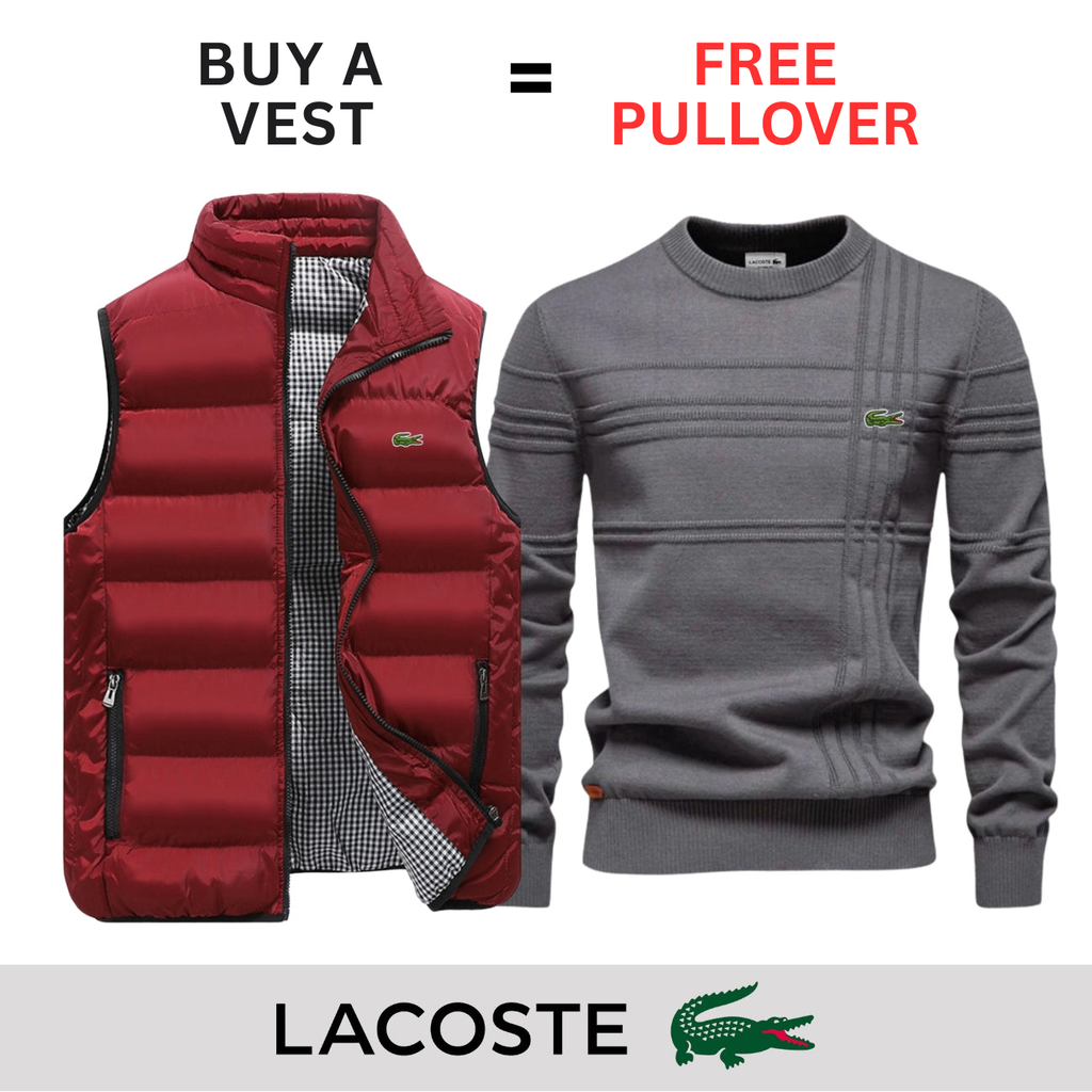 CASUAL VEST + FREE SWEATER || LIMITED OFFER