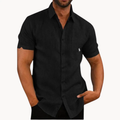 2026 Classic Short Sleeve Linen Shirt - Clearance Sale