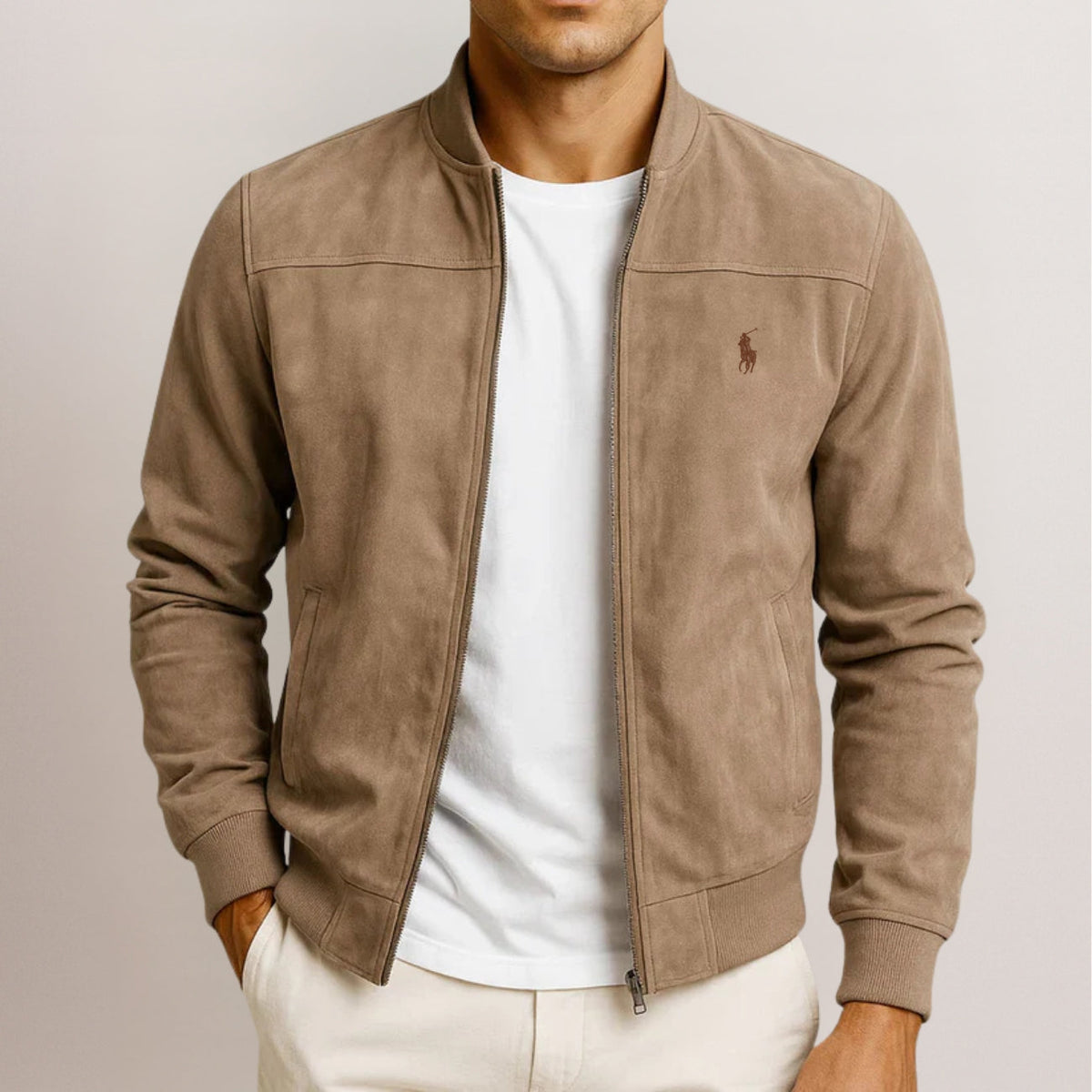 Elegant Suede Jacket || SALE PRICE