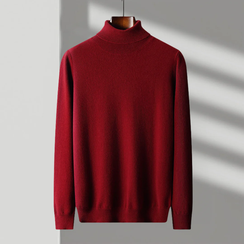 Cagliari High Neck Merino Wool