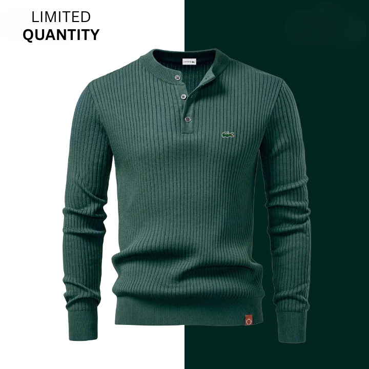 Aristocratic Ribbed Sweater - CLEARANCE PRICE