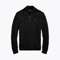 Heavyweight Quarter-Zip Knit Sweater