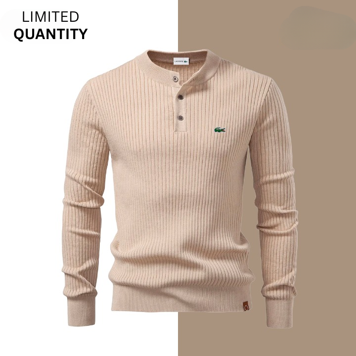 Aristocratic Ribbed Sweater - CLEARANCE PRICE