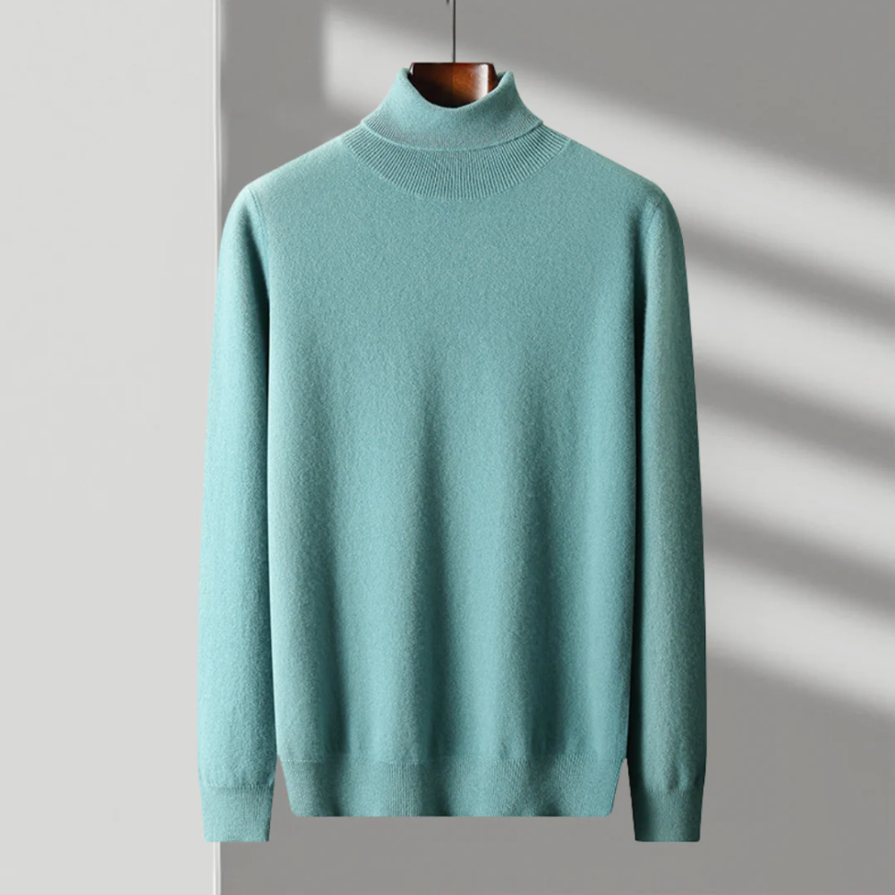 Cagliari High Neck Merino Wool