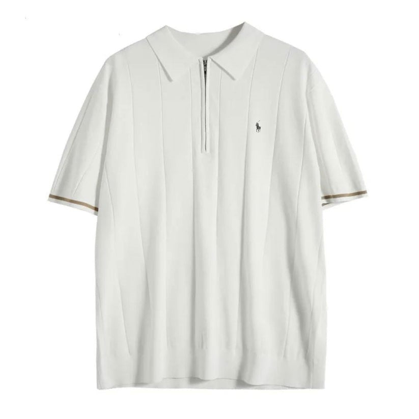 2026 Textured Zip Polo - Clearance Sale
