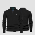 Men’s Zip Neck Knit Sweater