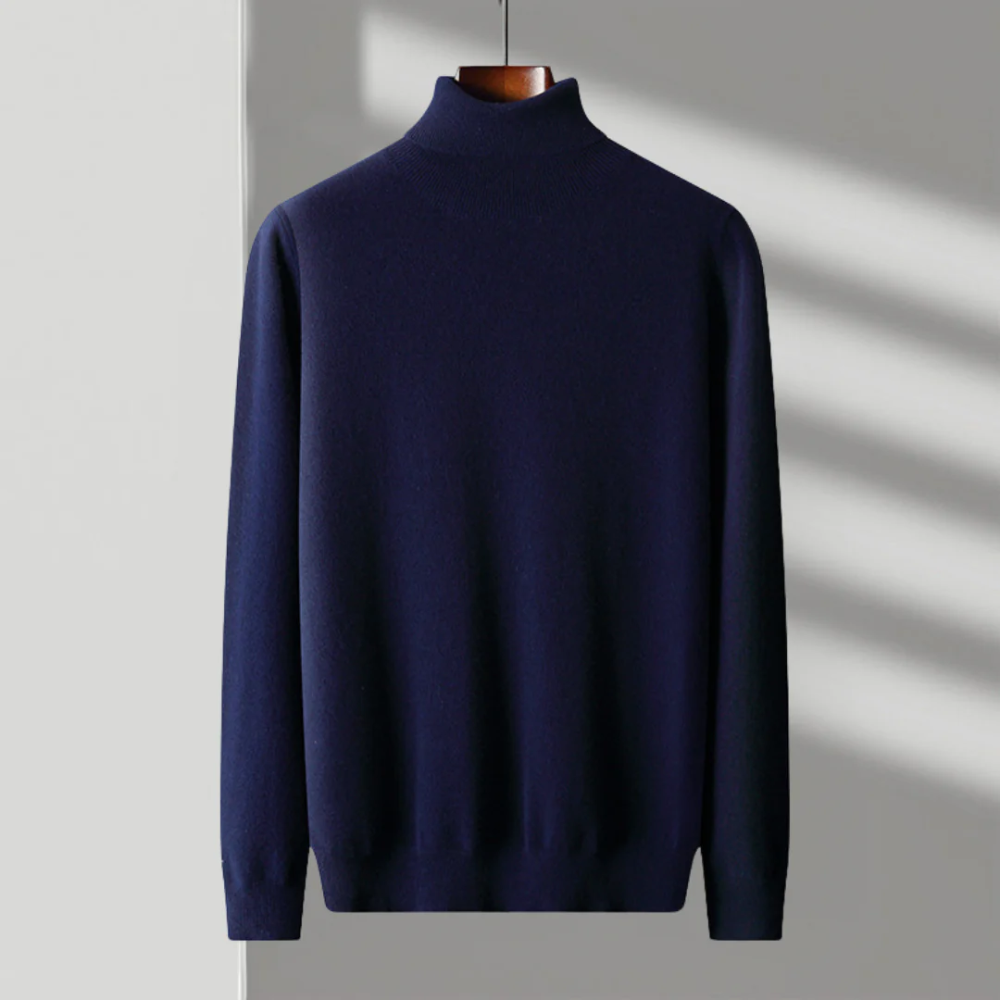 Cagliari High Neck Merino Wool