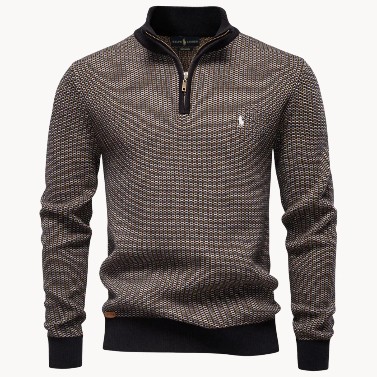 2026 Quarter-Zip Knit Sweater - Clearance Sale