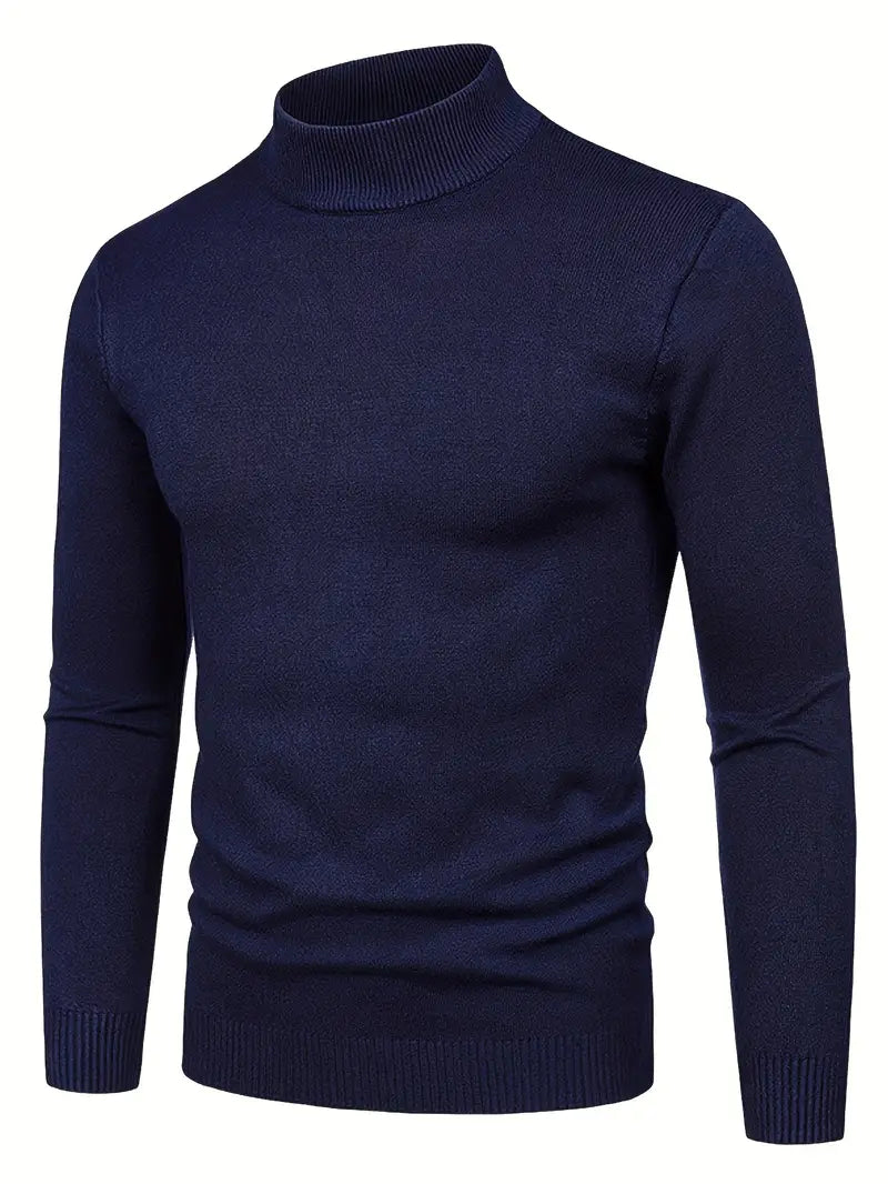 Elegant High Neck Sweater