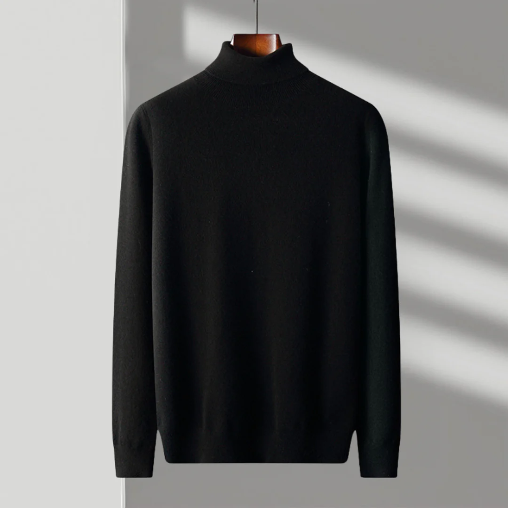 Cagliari High Neck Merino Wool