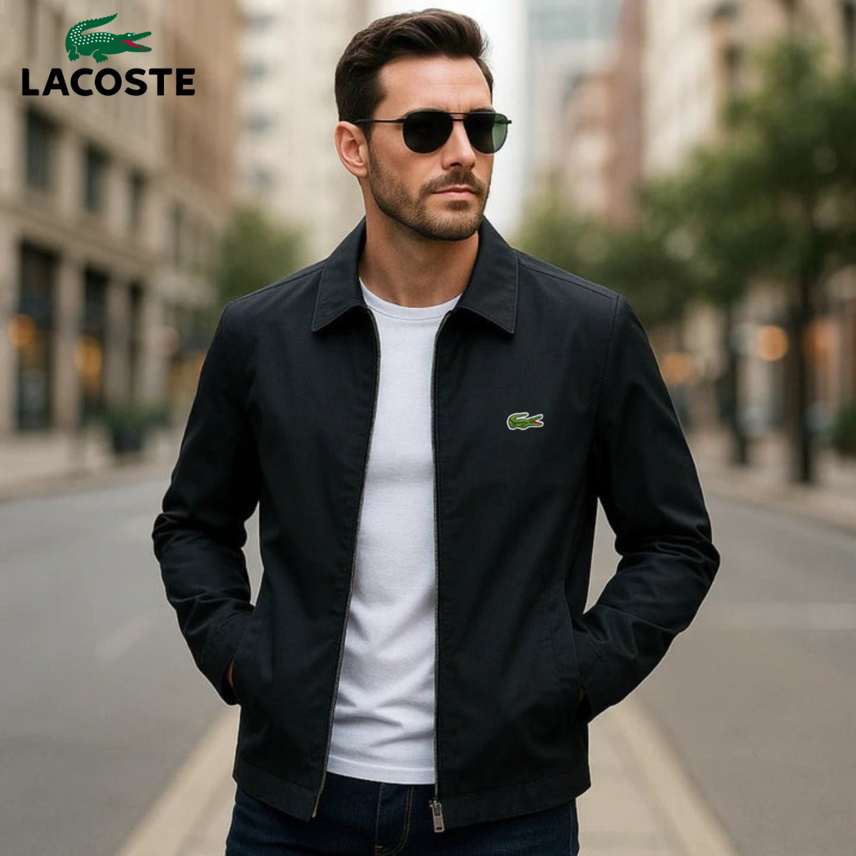 Elegant Jacket with Zip - CLEARANCE SALE