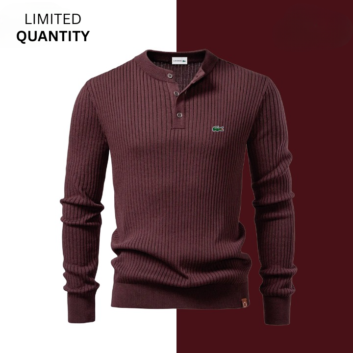 Aristocratic Ribbed Sweater - CLEARANCE PRICE