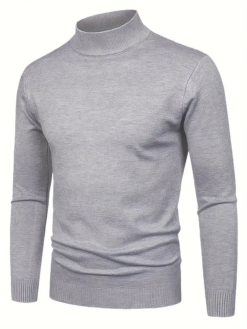 Elegant High Neck Sweater