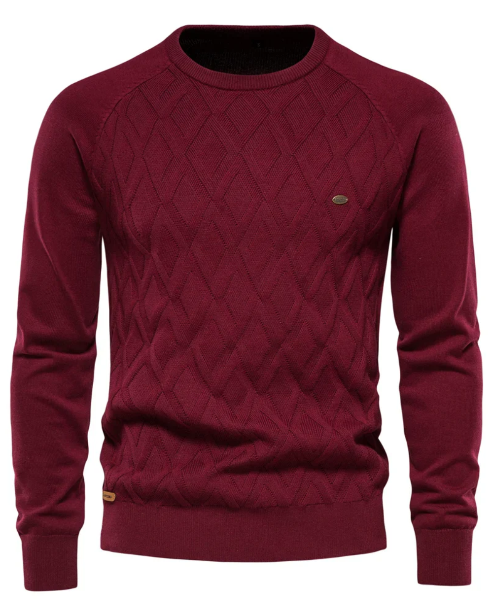 Men's Checkered Design Sweater V2