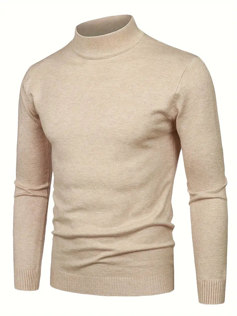 Elegant High Neck Sweater