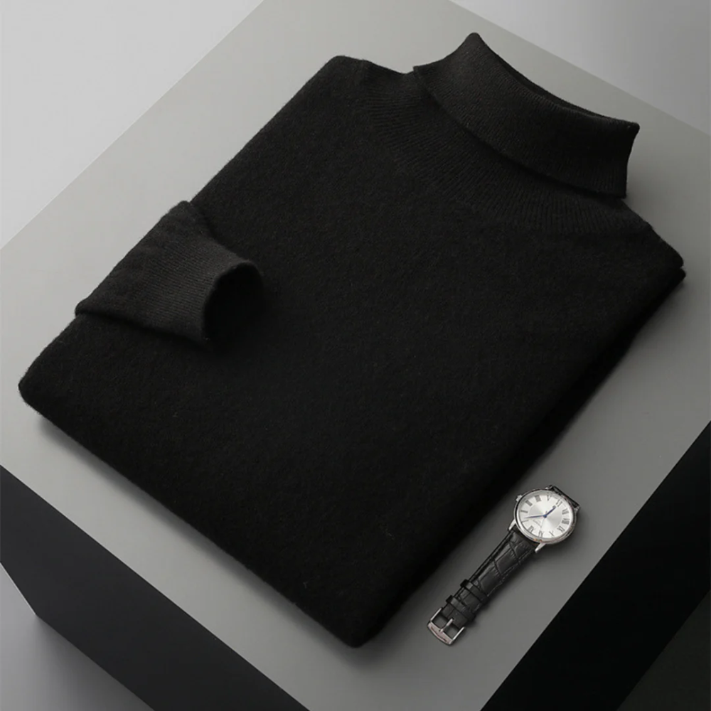 Cagliari High Neck Merino Wool