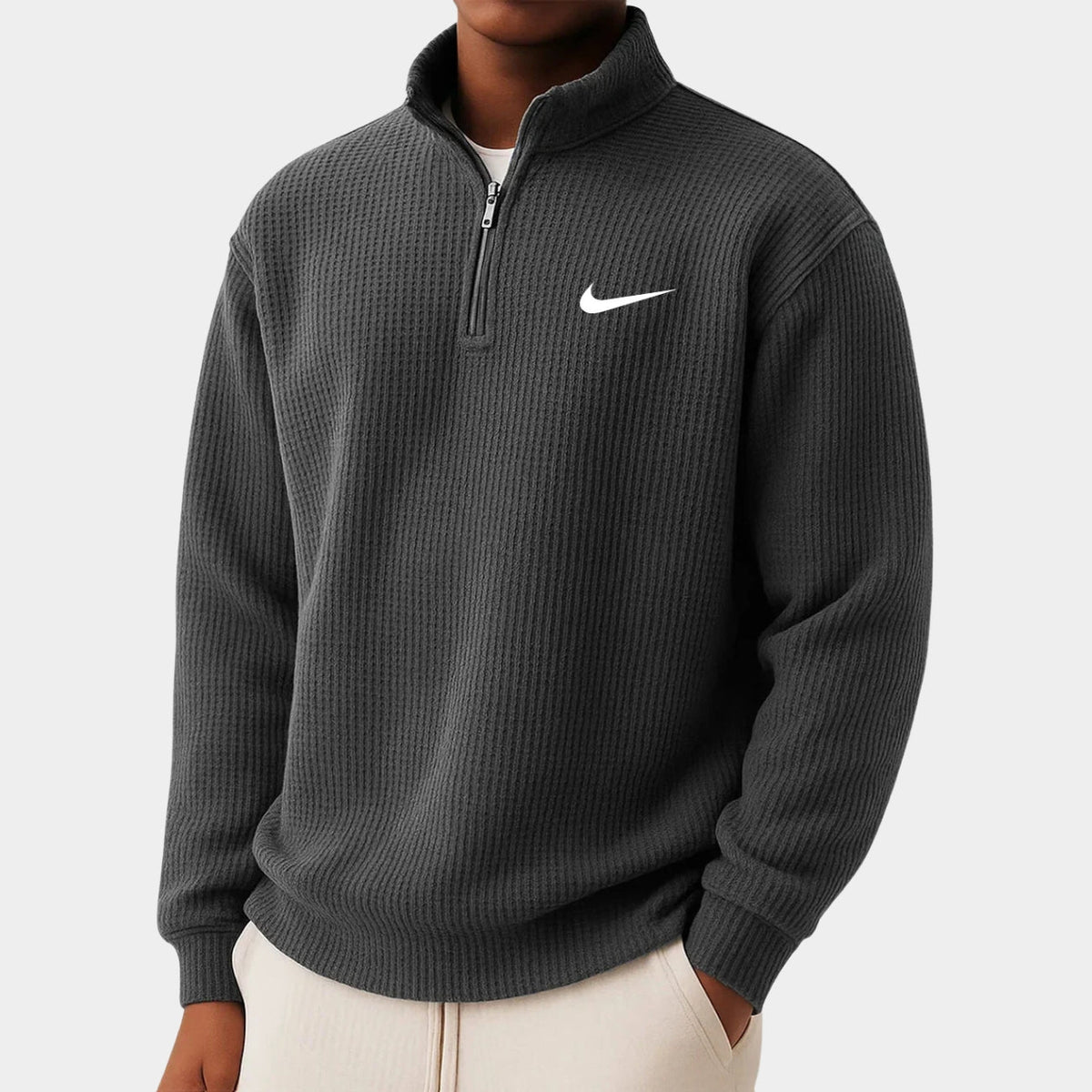 Comfortable Half-Zip Sweater - CLEARANCE SALE