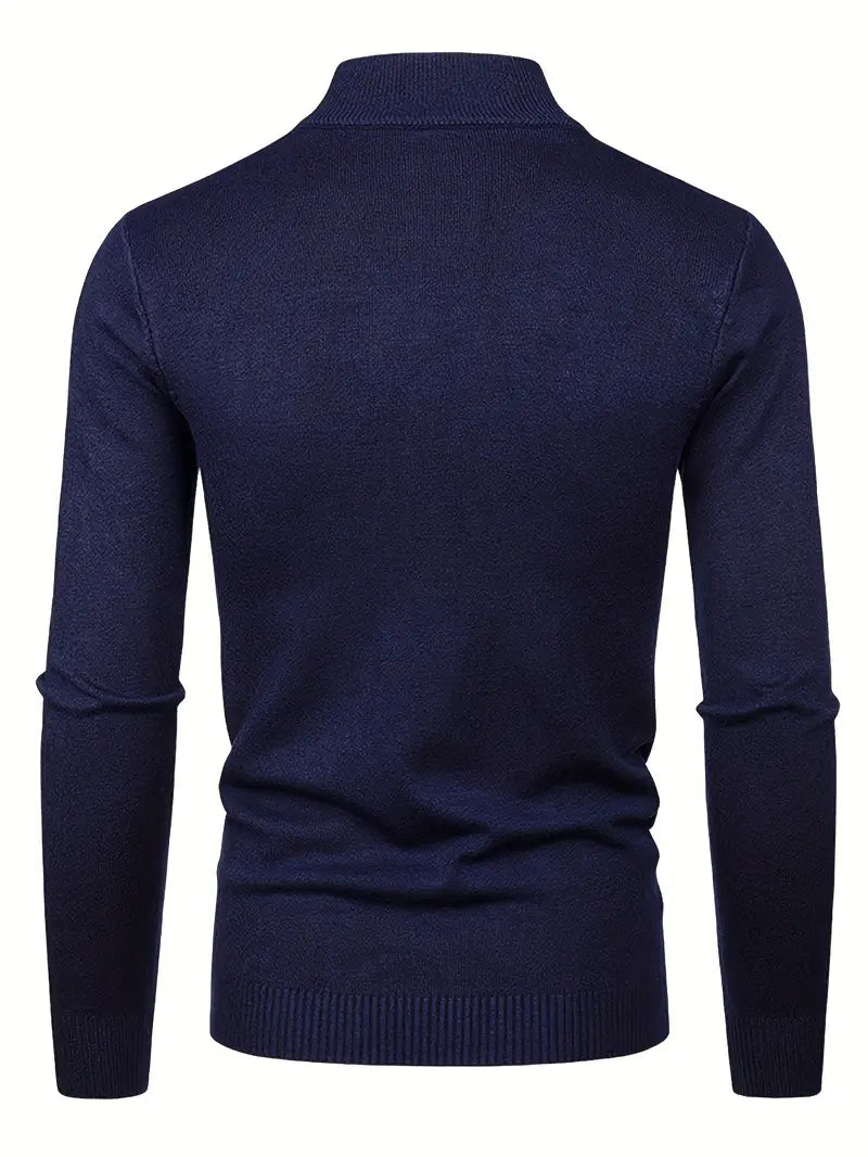 Elegant High Neck Sweater