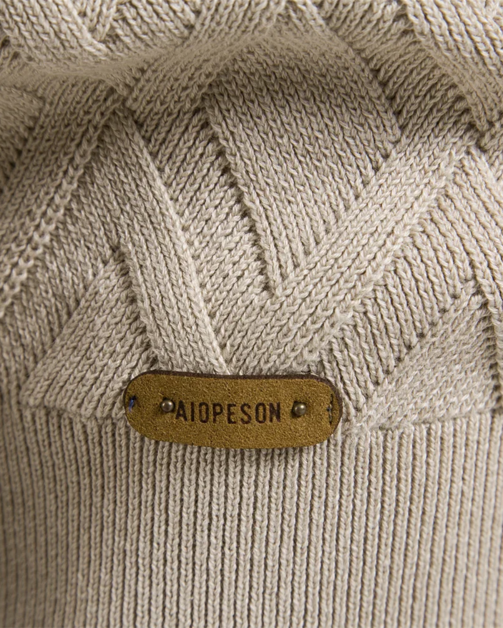 Men's Checkered Design Sweater V2