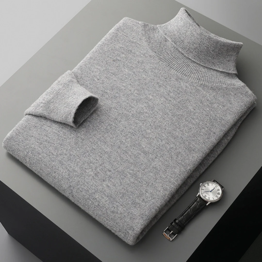 Cagliari High Neck Merino Wool