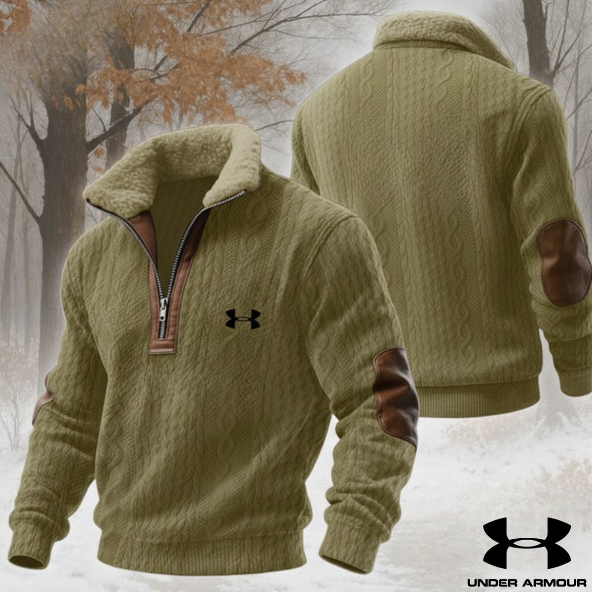 2026 Cozy Ribbed Zip-Up Sweater || Clearance Sale