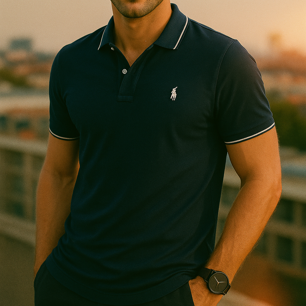 Slim Fit Cotton-Blend Shirt Duo - Buy 1, Get 1 Free