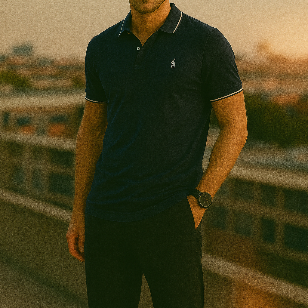 Slim Fit Cotton-Blend Shirt Duo - Buy 1, Get 1 Free