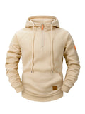 Elegant Hooded Coat for Men