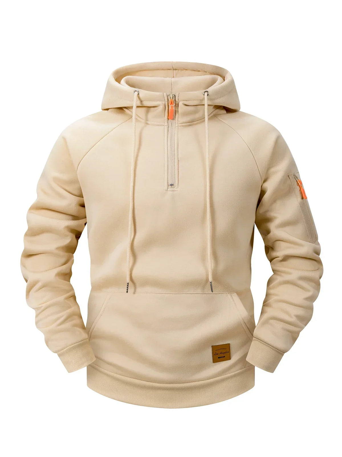 Elegant Hooded Coat for Men